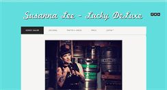 Desktop Screenshot of getluckydeluxe.com